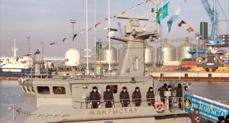Kazakistan askeri heyeti III. Uluslararası Denizcilik Yarışmasına katılıyor