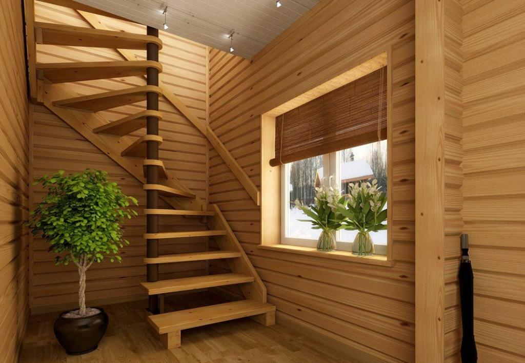 Как да направите вита стълба към втория етаж със собствените си ръце: дървена и метална